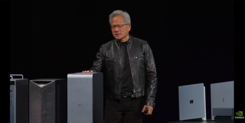HBM搭載PCが初登場…ジェンスン・フアン氏が“怪物PC”を公開